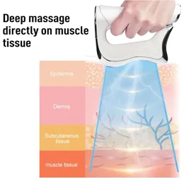 Здоровые гаджеты Перкуссия Массажер Миофасциальное выпуск автоматический находку глубоких мышечных иглоукалывания точка JMD NMES Hyperblade Fascia Massage Massage Нож