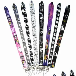 Favor Favor Favoron Ghost Head Lanyards Devil Heads Key Chain Chand Strap Keys C￢mera CARRO DE CELONHO DE CELONHO DE CELOME