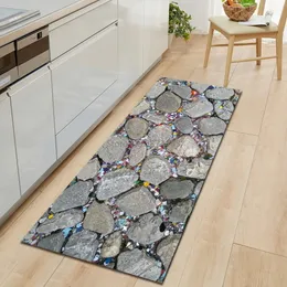 Carpete simulado Pebble banheiro capacho de corredor tapete cozinha anti-deslizamento Rugs de área moderna Decoração de sala de estar 230131