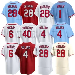 Nolan Arenado Cardinal 2023 męska koszulka baseballowa Paul Goldschmidt Yadier Molina Ozzie Smith Albert Pujols Bader DeJong Carlson Edman Wainwright Dickerson koszulki