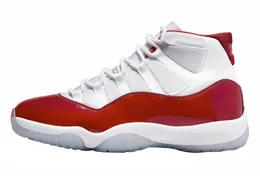 11s Shoes 11 Cherry Designer Mens Xi White Varsity Red Sports Sneakers CT8012-116 Storlek US5,5-13 S CT8012-6