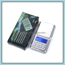 Bilance Mini bilancia digitale elettronica Gioielli con diamanti Pesa Nce Pocket Gram Display LCD 500G / 0.1G 200G / 0.01G Con vendita al dettaglio Dro Otjiw