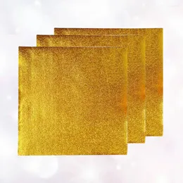 Embrulhe de papel embalagens de papel de papel embalagem de alumínio embalagens douradas de açúcar dourado