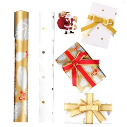 Papel de regalo para flores Caja de Navidad Envoltura 1 rollo