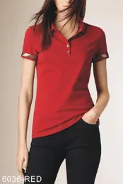 Camicie a maniche corte da donna Magliette estive in cotone 100% stile britannico Magliette casual da donna per ragazze Polo Camicie nero rosa S-XXL