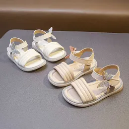 Sommer Little s 2022 Neue Einfache Nette Kinder Sandalen Baby Weiche Casual Schule Kleinkind Mädchen Schuhe 0202