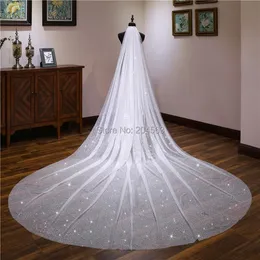 Свадебная вуали 2023 Spark Wedding Wedding Veil Luxury for Bride