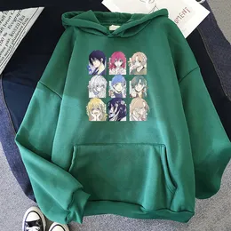 Женские толстовка толстовок аниме yona of the Dawn Hoodie Kawaii Clothing Harajuku Manga Женщины зимние топы пуловая уличная одежда Y2302