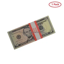 Other Festive Party Supplies Replica Us Fake Money Kids Play Toy Or Family Game Paper Copy Banknote 100Pcs/Pack Drop Delivery Home Dhedd2TOZ