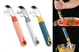 Cooking Utensils Plate Gripper Stainless Steel Bowl Clip Kitchen Retriever Dish Pan Tongs Silicone Handle Tool 230201