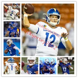 American College Football Wear San Jose State Spartans Football Jersey Custom Sched Mens Alec Trujillo Nick Starkel Kenyon Reed Tysyn Parker Kyle Harmon Tyler NE