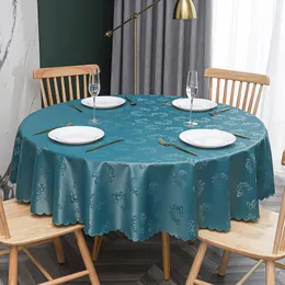 Tkanina stołowa okrągłe obrus wodoodporny wodoodporność bawełniana lniana kuchnia mantel de mesa dekoracja domu bs50tc