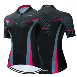 Racingjackor 2023 RCC Sky Women Light Stage Team Club Aero Cycling Jersey Short Sleeve Cykel Race Classic Cross Ropa Clothing Manufact