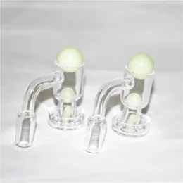 hookahs wholesale factory Fully Weld Terp Slurper Set Quartz Banger Nail smoke with marble carb cap ball Vacuum pearls pill domeless oil glass bong rigs