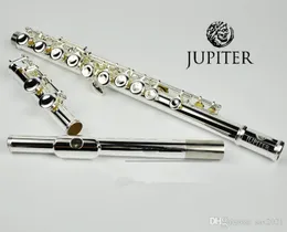 Taiwan JUPITER JFL-511ES 16 Holes Closed C Key Sier Flute Cupronickel flauta transversal instrumentos musicales Case