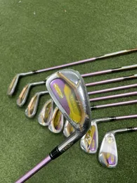 Conjunto de ferros de golfe DHL/UPS/FedEx Women Golf Honma S-07 com capa de cabeça