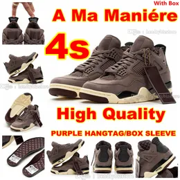 Limited High Quality Basketball Shoes Wahlburgers Mens UNC PE Michigan 4s Tagz Tennis Oklahoma Sooners College Oregon Sneakers Marquette Ginger Wheat Trainers