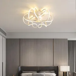 Ceiling Lights Nordic Lamp Bedroom Room Indoor Lighting Led Light With Fan Lamps Living Chandelier Lampara Techo