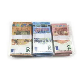 Outros suprimentos de festa festiva Fake Money Banknote 10 20 50 100 200 500 Euros Realistic Toy Bar Props Copiar Moeda Filme Fauxbillet Dhf1YKDMG