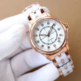 Ceramiczne zegarki Women Automatyczne zegarki mechaniczne 33 mm Sapphire zegarek wodoodporne Montre de Luxe Prezenty