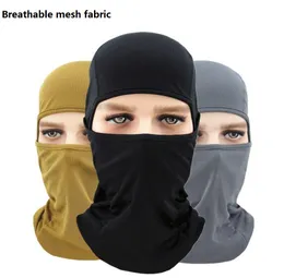 Taktik Balaclava Maskeleri Tam Yüz Kapak Maskesi Kamuflaj Wargame Kask Astar Kapağı Paintball Ordusu Spor Maskesi Kapak Bisiklet Kayma Şapkası