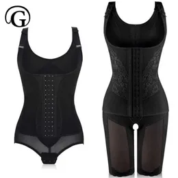 Bel ve karın shapewear kadınlar bodysuits mıknatıs korse uzak infared tam vücut şekillendirici zayıflama düzeltici sütyen kaldırıcı büyük s 6xl 0719