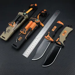 Trzecia generacja Wilderness Survival Straight Knife 7Cr13Mov Blade ABS uchwyt camping narzędzia zewnętrzne