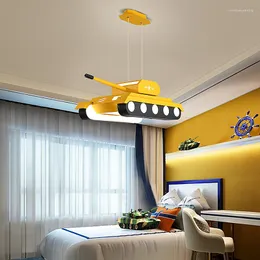 Chandeliers Kids Ceiling Chandelier Tank Pendant Lights Lustres Para Quarto Boy Baby Room Decor Lampadario Cameretta Bambini Kindergarten