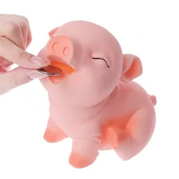 Depolama Şişeleri Kavanozlar 1pc Pig Piggy Bank Para Para Para Nakit Açılabilir Koleksiyon Tasarruf Kutusu Çocuk Hediye Oyuncak Kırılmaz Ev Odası Dekor 230202