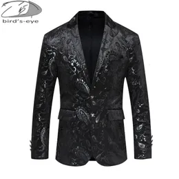 Męskie garnitury Blazery czarne marynaty Mężczyźni Wysokiej jakości szczupła kurtka mody mody mody Casual Man Chic Man Coster Singer Formal Evening Sukienka 230202