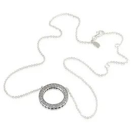 Collane con ciondolo Collana a cuore rotondo Ciondolo in argento sterling Gioielli in stile europeo Moda donna Creazione di gioielli Chorker Chain G230202