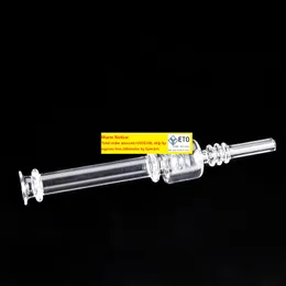 بوصة beracky quartz nc أداة dab المحمولة Quartz Tips dab Straw for Wax Glass Bongs أنابيب المياه منصات الزيت التدخين