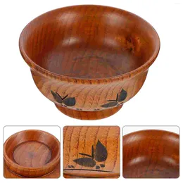 Plates Bowl Bowls Salad Fruit Serving Wooden Soup Rice Wood Japanese Noodle Cooking Ceramic Platters Baby Ramen Dipping Holder Nuts