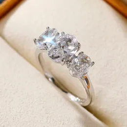 Solitaire Ring Eternity Love Wedding Rings for Women 2022 Design de moda moderna Zircônia cúbica Brilhante jóias femininas Hot Y2302