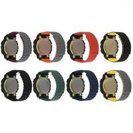 Watch Bands Silicone Double Sided Magnetic Watchband Strap For GD GA-110 GA-140 GA-400 GA-700 GA-900 GAW-100