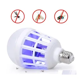 Led Bulbs Environmental Protection Energy Saving Mosquito Killer Bb For Domestic Lighting Bug Zapper Trap Lamp Insect Anti Repellen Dhcis