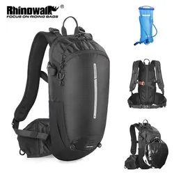 Paniers Rhinowalk Bicycle Sachs 12L Ciclismo Backpack Multifuncional Esporte ao ar livre Caminhando MTB Road Bike Hydration Bag 0201