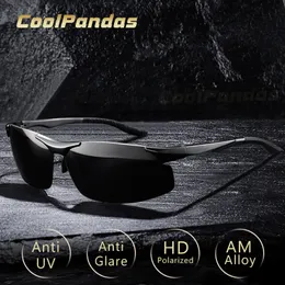 Solglasögon Aluminium HD Polarized Pochromic Män Körning Solglasögon Man Utomhus Sport Glasögon AntiUV de sol masculino 230202