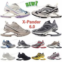 Xpander Sneaker Mesh Nylon Shoes X-Pander 6.0 Beige Black Mens Women المصممين Slingshot White Pink Suspension Runner Trainer Paris X Pander عالي الجودة