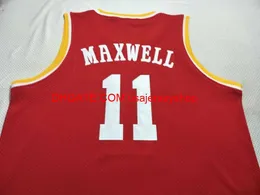 Vintage #11 Vernon Maxwell 1993-97 College Basketball Jersey storlek S-4XL 5XL anpassad valfritt namn nummer tröja