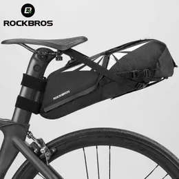 Паннеры S Rockbros Bike Водонепроницаемый 8L велосипедный велосипед ровный велосипедный велосипед