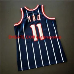 Niestandardowe mężczyźni młode kobiety Vintage Yao Ming Mitchell Ness 02 03 koszulka koszykówki uniwersyteckiej Rozmiar S-4xl 5xl lub Custom dowolne nazwisko lub koszulka numer