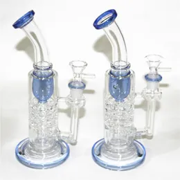 Heady Glass Bongs Recycler Bubbler Bong Hookahs Water Pipes Showerhead Perc Percolator Oil Dab Rigs 14mmジョイントボウル