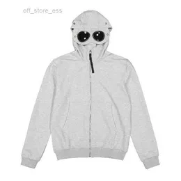 CP-ontwerper Hoodie Mens Sweatshirts Pure Euro-Amerikaanse eenvoudige persoonlijkheidstrend Sanitaire kleding Jack Hoed Glazen Zipper Men Hooded 2 70DV
