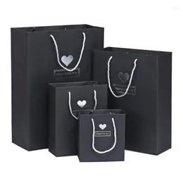 Christmas Decorations 3pcs High Quality Gift Bag Solid Color Love Jewelry Tote Birthday Party Thank You Decoration