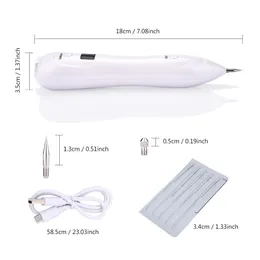 Face Care Devices LCD Skin Dark Spot Remover Mole Tattoo Removal Laser Plasma Pen Machine Freckle Tag Wart Beauty 230203