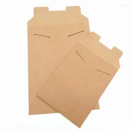 Present Wrap Kraft Envelope Bag A4 A5 Paper School File Organizer Holder Dokument Arkiveringsprodukter Organisera portfölj Mappar Executive
