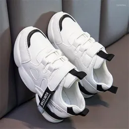 Athletic Shoes Spring Boys' Sports Leather Top Small White Children's Girls' Casual Soft Sole Light Running