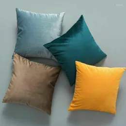 Pillow Decorative Cover For Living Room Sofa Nordic Housse De Coussin 40x40 Solid Color Massage Couch Pillows