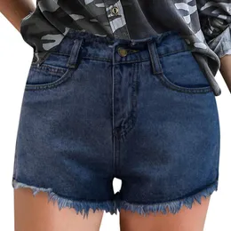 Damen Jeans Damen Denim Shorts Vintage Sommer Basic Einfach Allgleiches Quaste Hohe Taille Freizeit Ulzzang Damen Streetwear Chic 2023